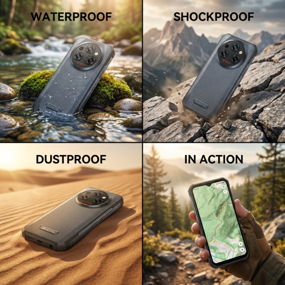 Смартфон Oukitel WP35 5G 8/256Gb Grey