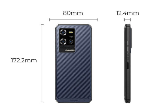 Смартфон Oukitel WP50 4/256Gb Black