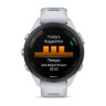 Умные часы Garmin Forerunner 265S с белым ремешком