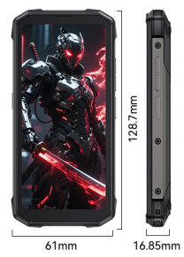 Смартфон Cubot KingKong Mini 4 6/128Gb Black+Grey