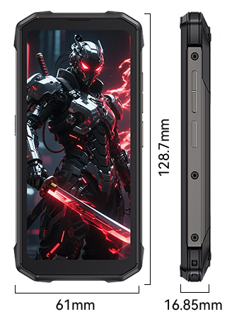 Смартфон Cubot KingKong Mini 4 6/128Gb Black+Grey