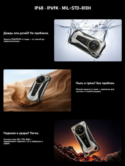 Смартфон Doogee V Max 2 16/512Gb Dusk Black