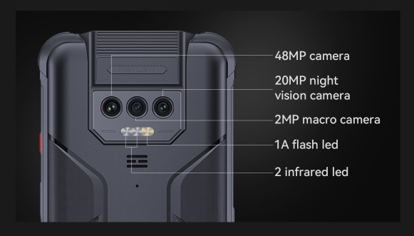 Смартфон Cubot KingKong Power 8/256Gb Black