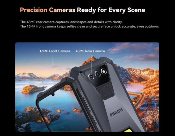 Смартфон PHILIPS S8325 Xenium 6/256Gb Starry Sky Grey