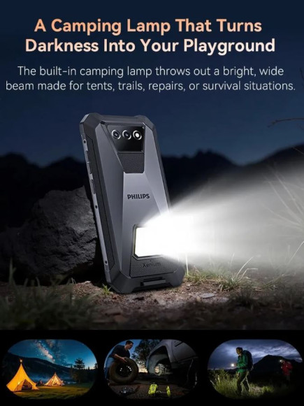Смартфон PHILIPS S8325 Xenium 6/256Gb Starry Sky Grey