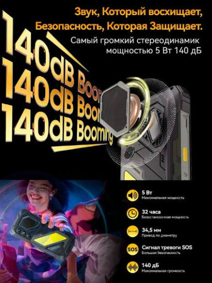 Смартфон Blackview Oscal Pilot 5 8/256Gb Yellow