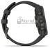 Умные часы Garmin Fenix 7 Sapphire Solar, Титановый черный с черным ремешком