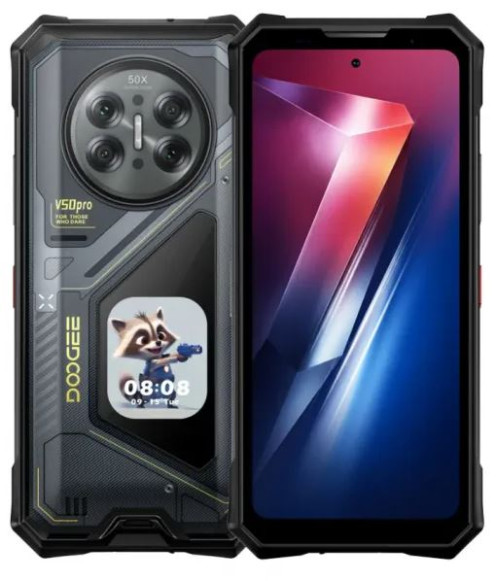 Смартфон Doogee V50 Pro 12/512Gb Phantom Black