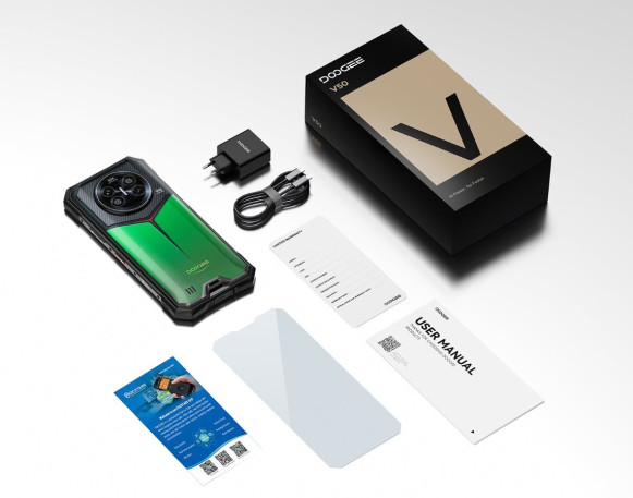 Смартфон Doogee V50 16/512Gb Midnight Black