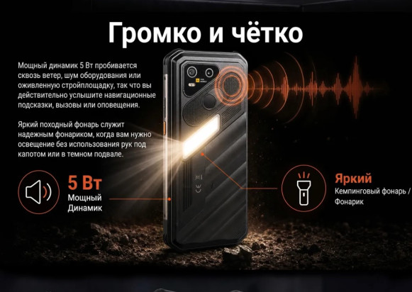 Смартфон AGM X7 6/256Gb Black