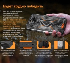 Смартфон Blackview BV8100 8/256Gb Black