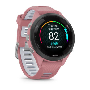 Умные часы Garmin Forerunner 265S с розовым ремешком