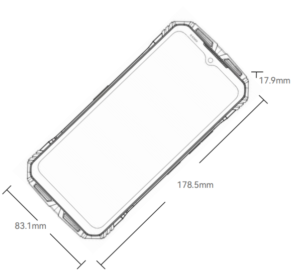 Смартфон Doogee V30 Pro 12/512Gb Classic Khaki