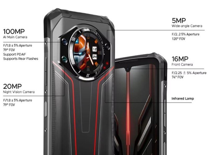 Смартфон Doogee S119 8/512Gb Briar Red