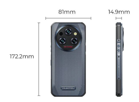 Смартфон Oukitel WP35 Pro 5G 12/512Gb Black Gold