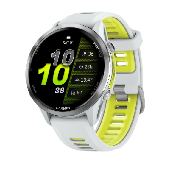 Умные часы Garmin Forerunner 970 Titanium White