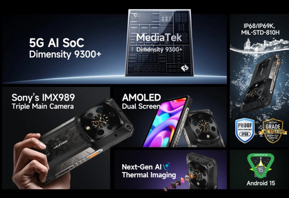 Смартфон Ulefone Armor 28 Ultra Thermal Version 16Gb/1Tb