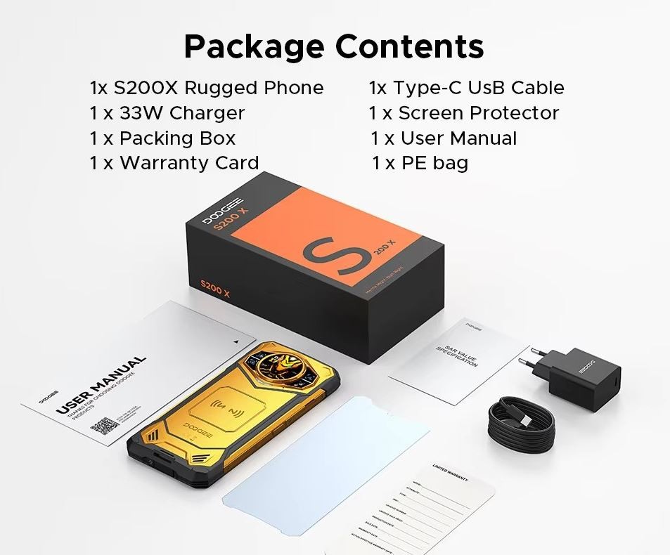 Купить смартфон doogee s200 x 12/512gb golden guardian в Санкт