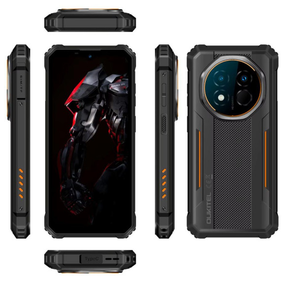 Смартфон Oukitel G6 8/256Gb Black