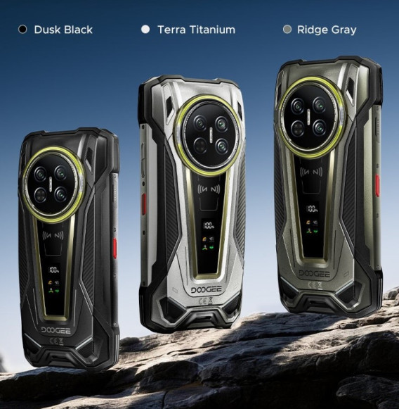 Смартфон Doogee V Max 2 Pro 16Gb/1Tb Dusk Black