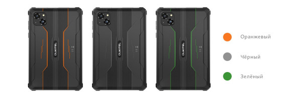 Планшет Oukitel RT3 Pro 4/128Gb Black