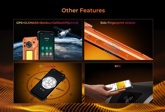 Смартфон Oukitel WP500 Ultra 12Gb/1Tb Orange