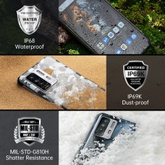 Смартфон Oukitel WP27 12/256Gb Black Blue